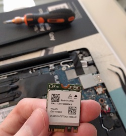 Dysfunctional Broadcom WiFi card